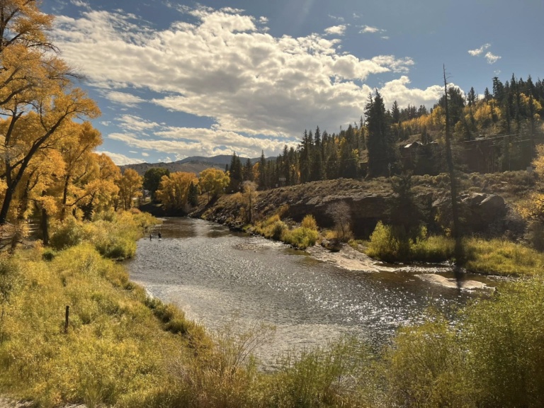Rocky Mountains in the Fall